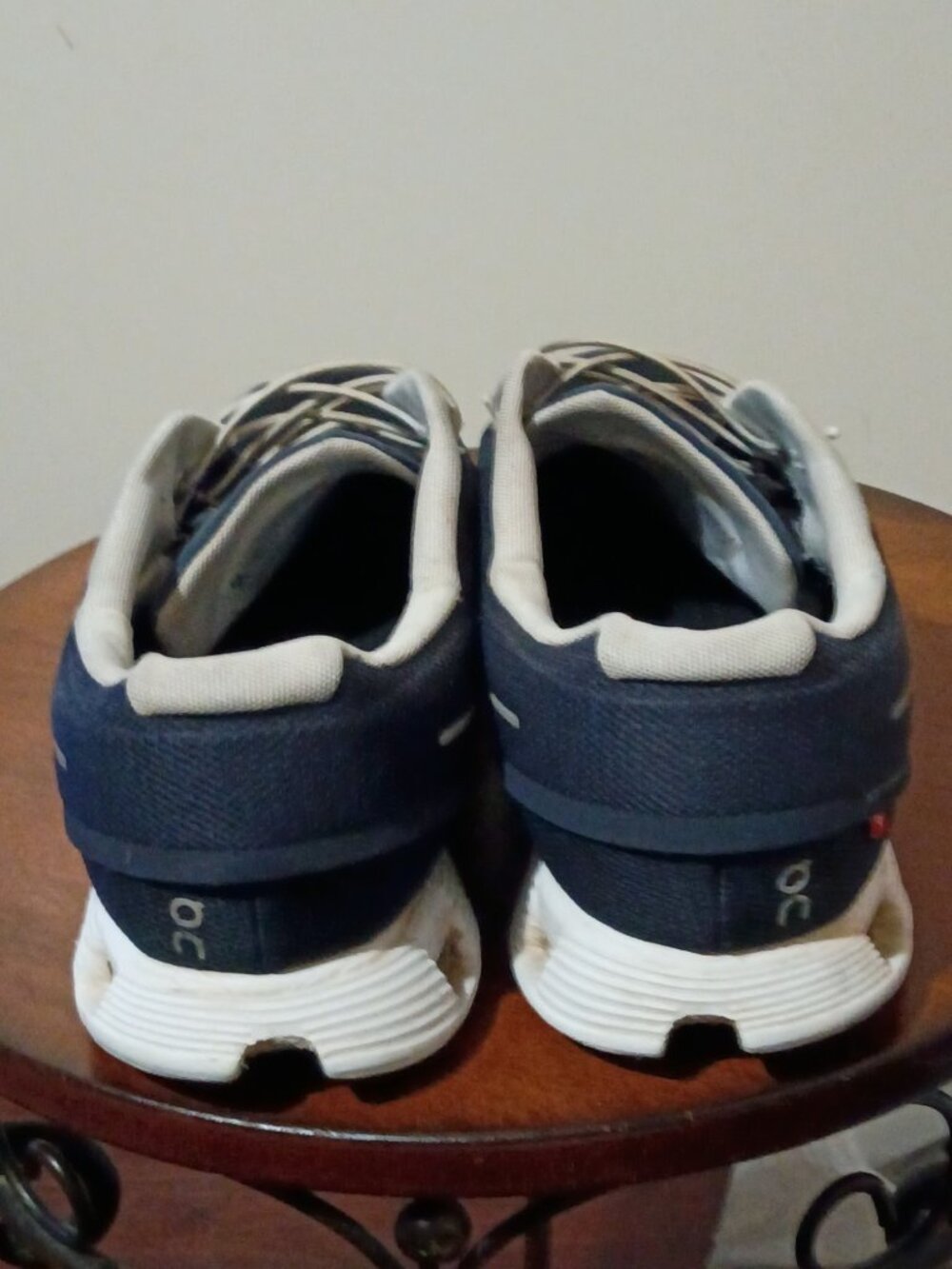 On Cloud Shoes Mens Size 13 Blue Mesh CloudTec Running Sneakers 59.98916 - Picture 10 of 13